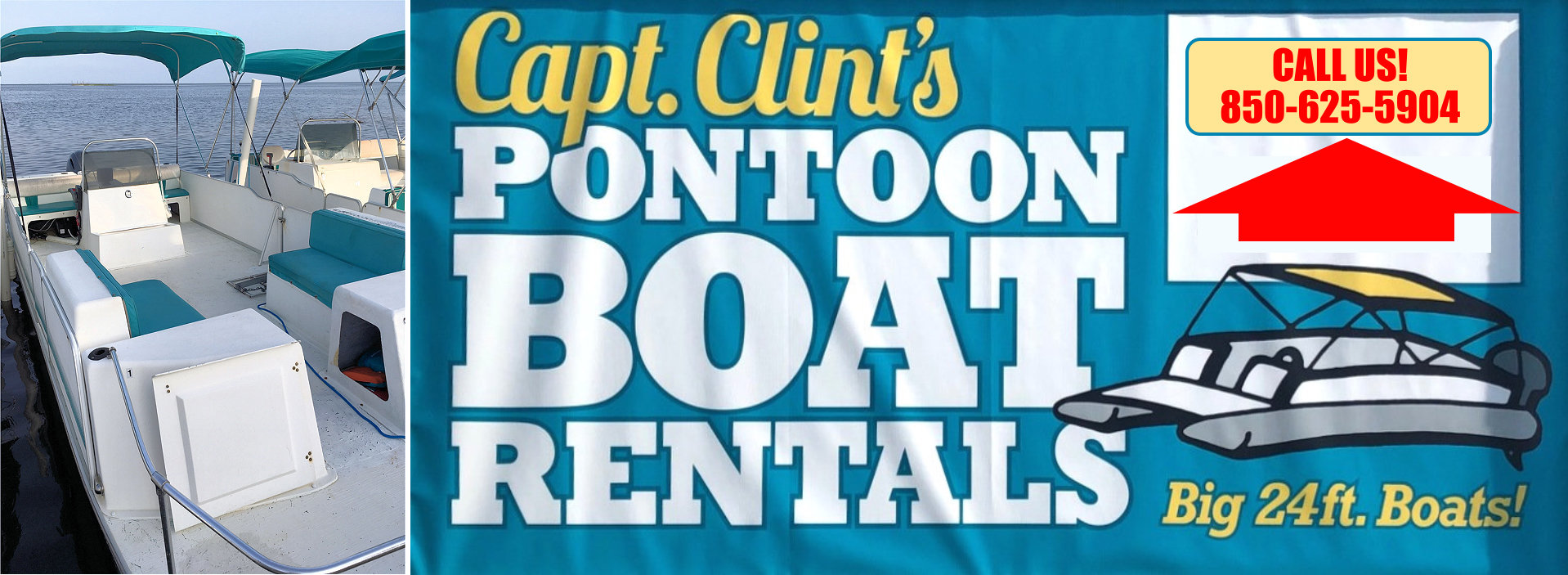 Cape San Blas Pontoon Boat Rentals Capt. Clint Moore
